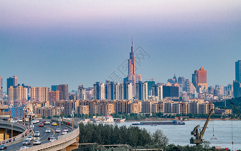 南京长江大桥背景