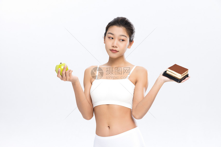 瘦身美女饮食管理图片