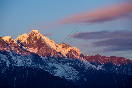 材喜马拉雅山脉珠穆朗玛峰山脉风景背景