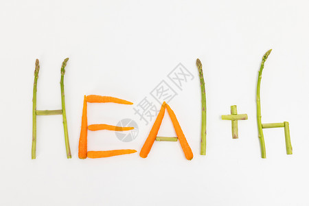 健康字体健康饮食创意静物背景