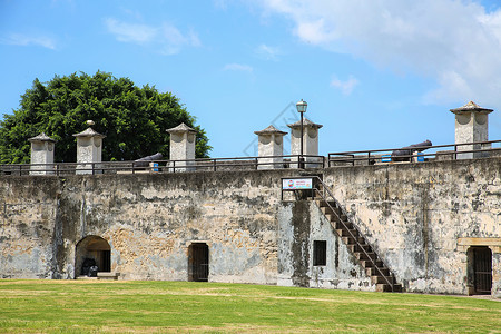 大炮台公园汕头古代军事基地石炮台公园背景