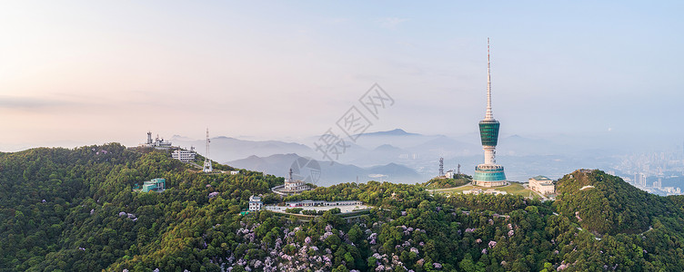 早晨的深圳梧桐山高清图片