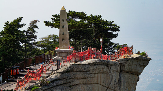 五岳之尊五岳之西岳陕西西安华山背景