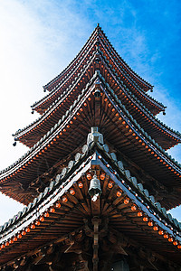 无锡拈花湾传统建筑拈花塔背景