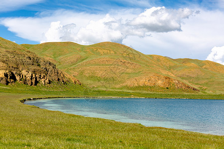 西藏羊卓雍错羊湖背景图片