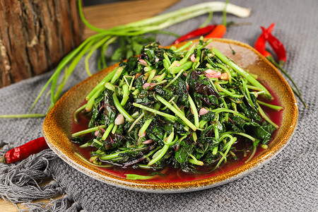 清炒红米苋农家菜苋菜高清图片