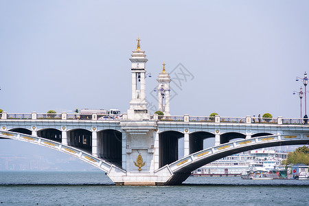 云南大理著名旅游景点兴盛大桥图片