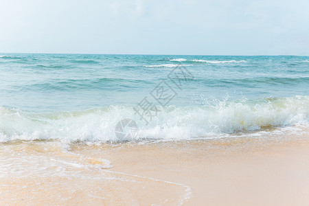 海边特写海边沙滩海水海浪特写背景