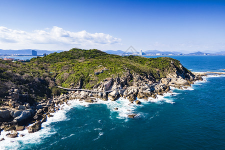 夏季旅行推荐海南三亚5A风景区蜈支洲岛背景