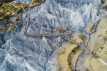 最美中国素材甘孜藏族自治州墨石公园航拍背景
