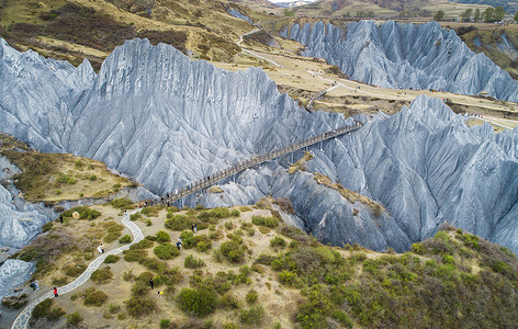 最美的旅行甘孜藏族自治州墨石公园航拍背景