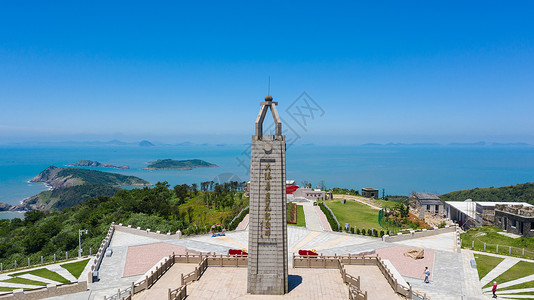 浙江台州大陈岛风光背景