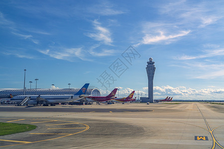 深圳航空深圳宝安国际机场背景