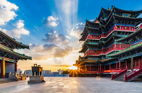 南京阅江楼传统建筑4A高清图片素材