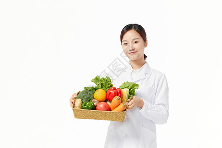 营养学家推荐蔬果背景图片