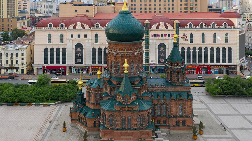 哈尔滨圣索菲亚教堂图片