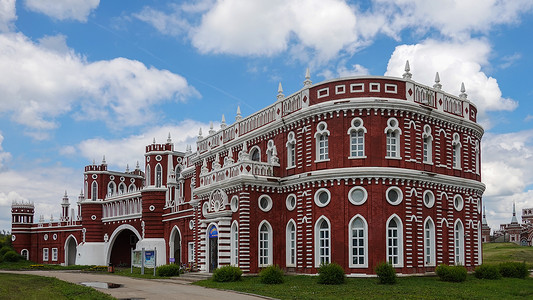 哈尔滨伏尔加庄园欧式建筑高清图片