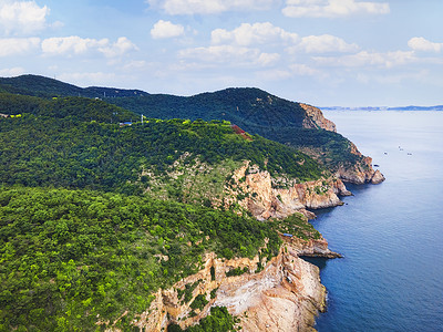 大连4A风景区棒棰岛景区背景