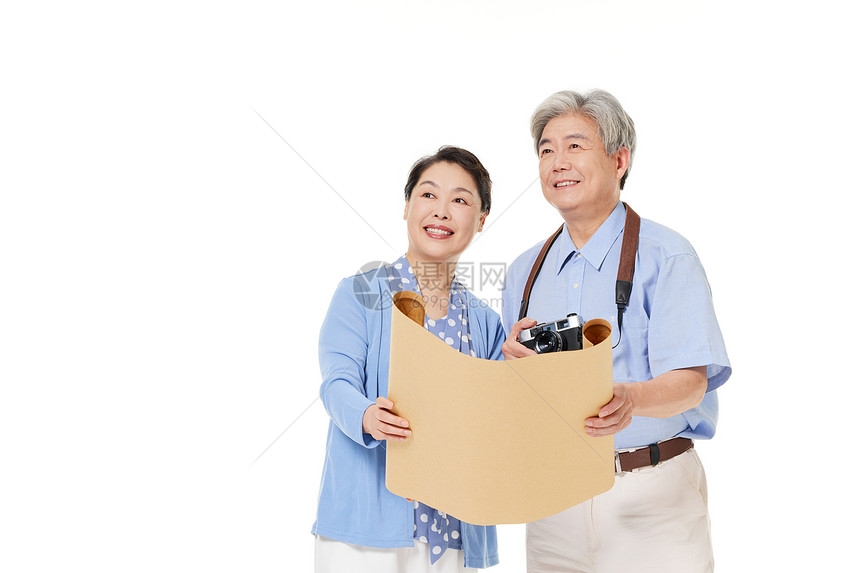 老年夫妻退休生活图片
