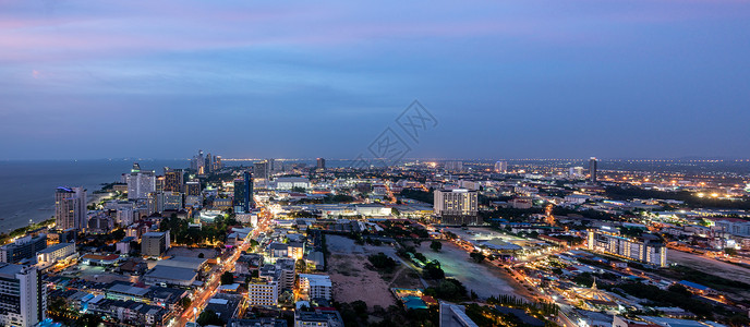 泰国普吉岛的夜景高清图片