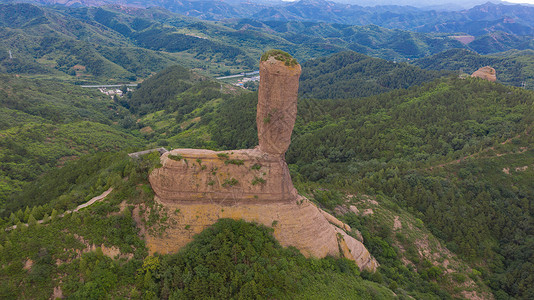 承德磬锤峰自然风光背景