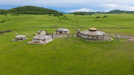 内蒙古乌兰布统草原夏季风光高清图片