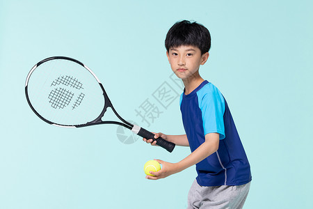 网球培训运动打网球的儿童背景