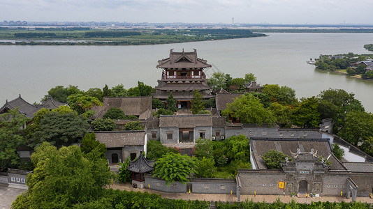 江苏镇江北固山风光背景图片