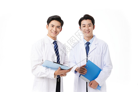 两位年轻的男性科研人员图片