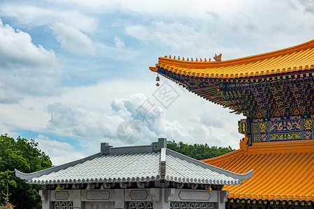 生态文化敦化六鼎山佛铃风铃背景