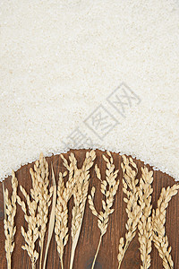 秋天农作物棉花食材大米米粒谷类背景