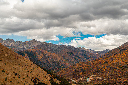 四川川西四姑娘山双桥沟风景区背景图片