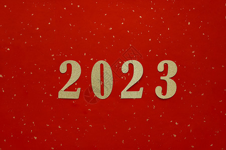 2022年红色撒金字图片
