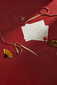 虎年新年祝福节日祝福贺卡卡片背景