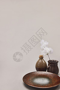 中国传统陶瓷静物组合摆拍图片