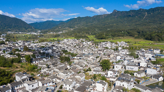 安徽黄山市屏山村风光图片