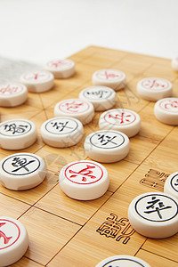 散落的象棋散落的数字高清图片