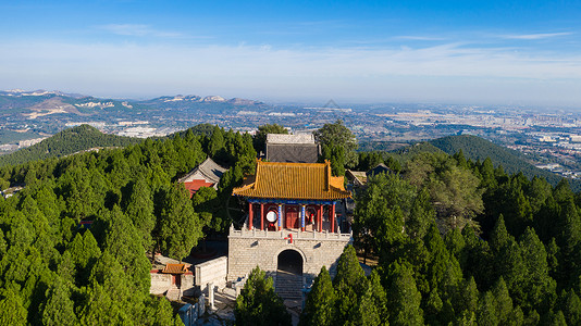 山东潍坊青州市驼山风光高清图片