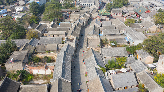 河南禹州市神垕古镇背景图片