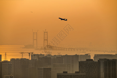 深圳建设中的深中通道背景