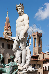 意大利佛罗伦萨海王星喷泉图片