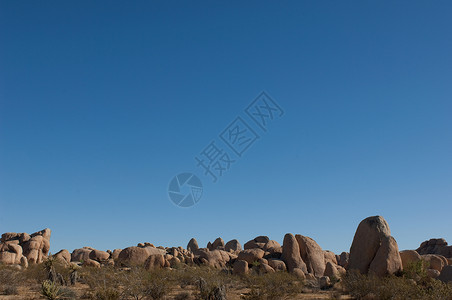 美国加利福尼亚州莫哈韦沙漠公园岩石图片