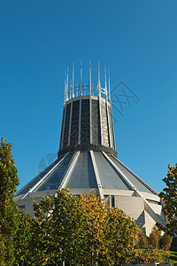 利物浦大都会教堂联合王国利物浦高清图片