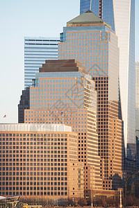 纽约市摩天大楼现代的高清图片素材