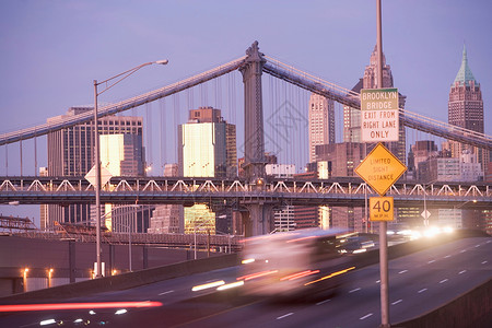 纽约市交通流量时间过错图片