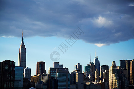 美国纽约市的摩天大楼图片