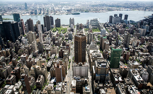 美国纽约州上空图片