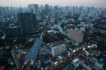 泰国曼谷市风景背景图片
