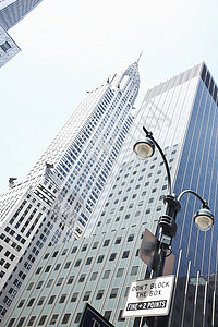 美国纽约克莱斯勒大楼城市高清图片素材