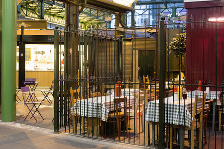 英国伦敦Borough市内咖啡厅图片